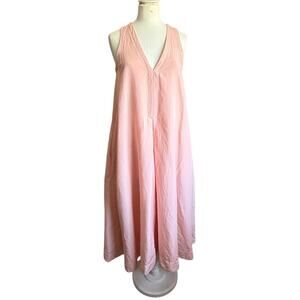 COS A-Line Linen Blend Maxi Dress (sz 6) 448